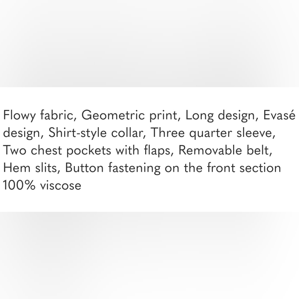 MANGO Geometric Print - Picture 5 of 5